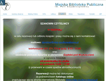 Tablet Screenshot of mbp-podkowalesna.pl